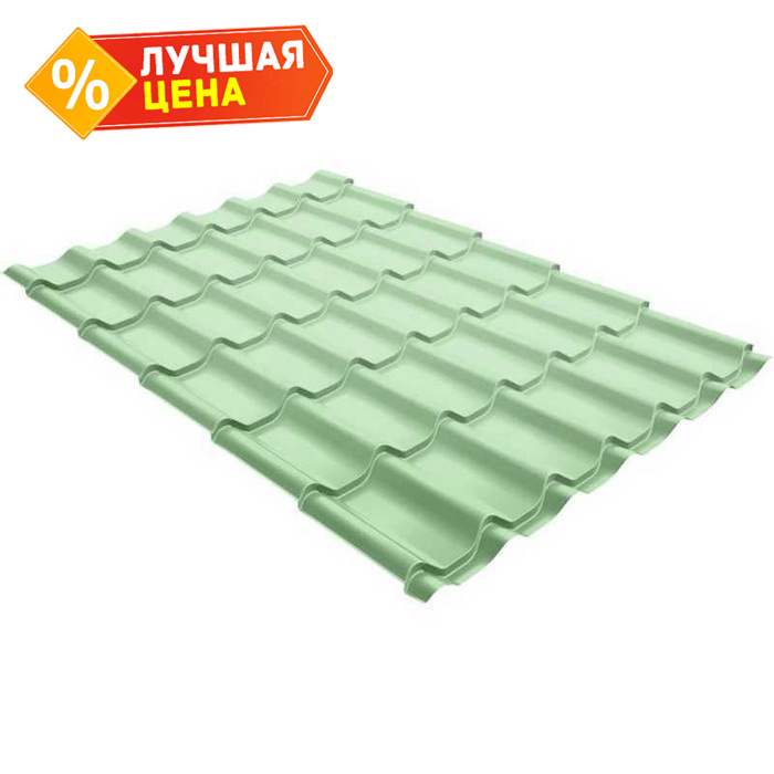 Металлочерепица Grand Line Монтеррей 0,45 Полиэстер RAL 6019